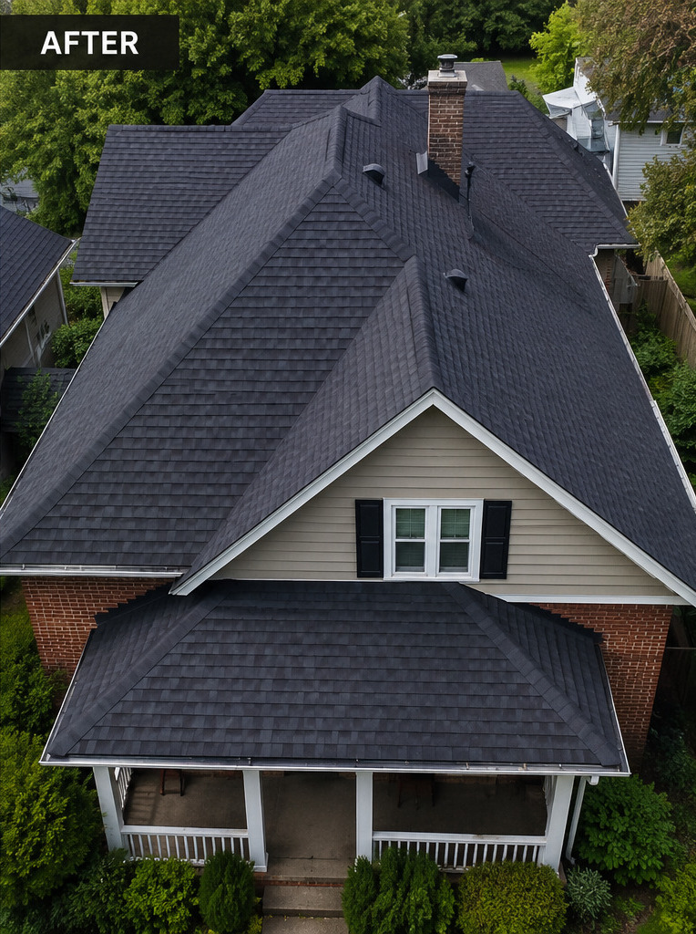 Roof replacement after